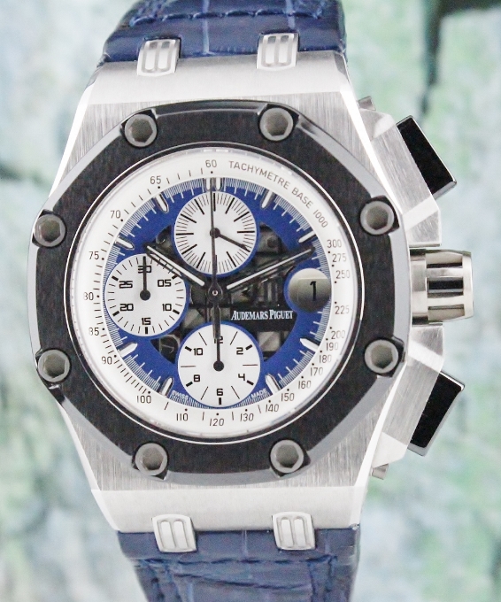 (image for) Audemars Piguet Rubens Barrichello Platinium Chronograph Watch / 26078PO.OO.D018CR.01